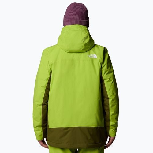 Men's ski jacket The North Face Freedom Insulated meadow brass/forest olive