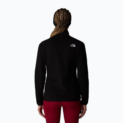 Women's sweatshirt The North Face 100 Glacier FZ black/npf