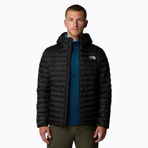 Men's down jacket The North Face Huila Synthetic Hoodie black/asphalt grey