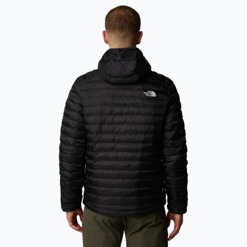 Men's down jacket The North Face Huila Synthetic Hoodie black/asphalt grey