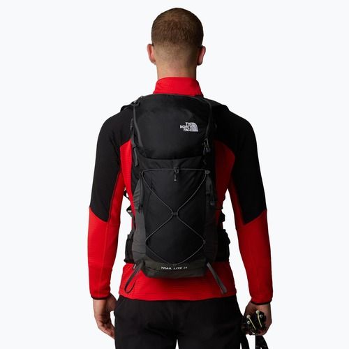 Men's trekking backpack The North Face Trail Lite 24 l black/asphalt grey