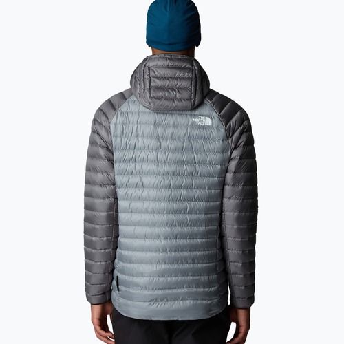 Men's down jacket The North Face Bettaforca Lt Down Hoodie monument grey/smoked pearl