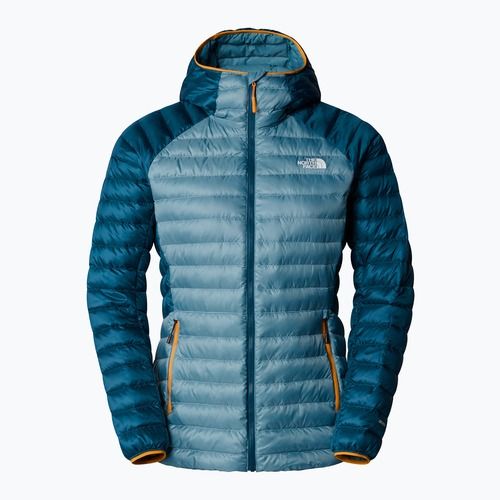 Women's down jacket The North Face Bettaforca Lt Down Hoodie algae blue/midnight petrol