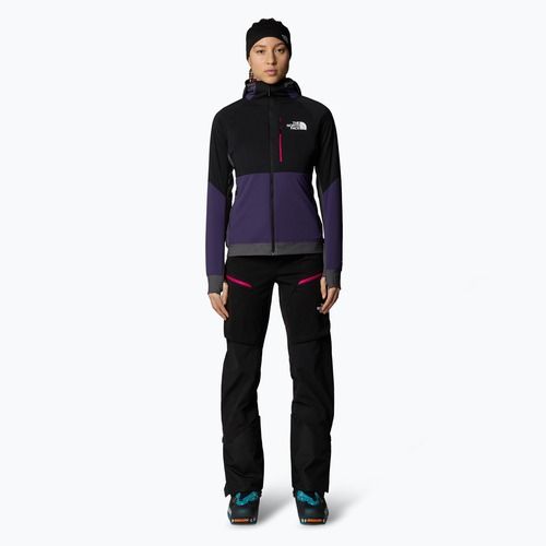 Women's hybrid jacket The North Face Binntal Hybrid Ventrix Hoodie eternal purple/black