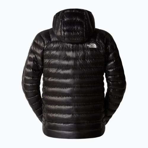 Men's down jacket The North Face Summit Breithorn Hoodie black