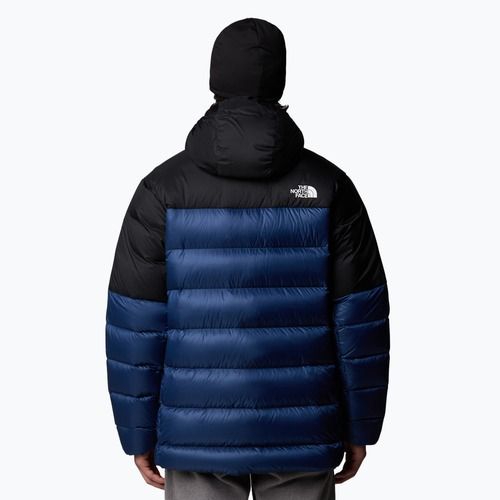 Men's down jacket The North Face Kalix Down Hoodie shady blue/black