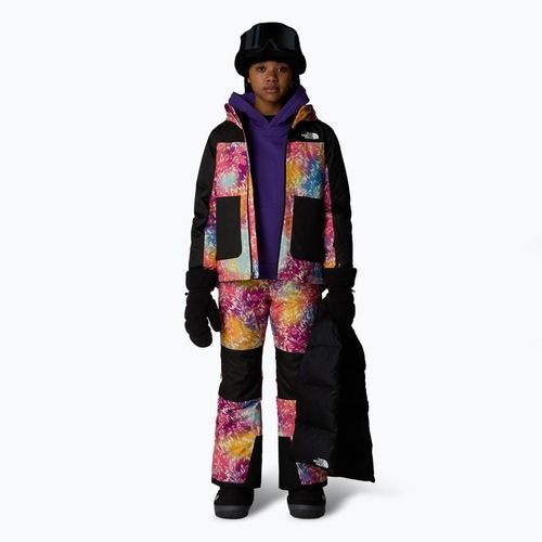 Children's ski trousers The North Face Freedom Insulated radiant poppy blowing wind print