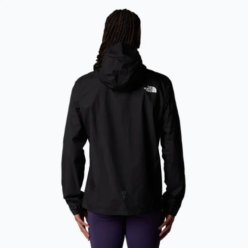 Women's running jacket The North Face Higher Run Rain tnf black