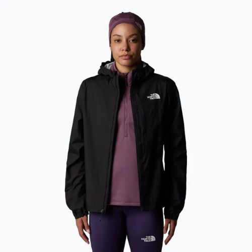 Women's running jacket The North Face Higher Run Rain tnf black