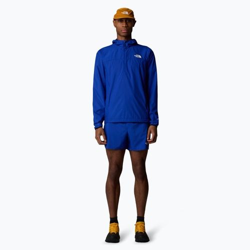 Men's running jacket The North Face Higher Run Wind 1/4 Zip tnf blue