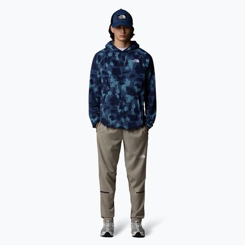 Men's sweatshirt The North Face Mountain Athletics Fleece Print summit navy aop print