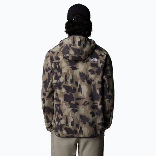 Men's sweatshirt The North Face Mountain Athletics Fleece Print cavern grey painted mou