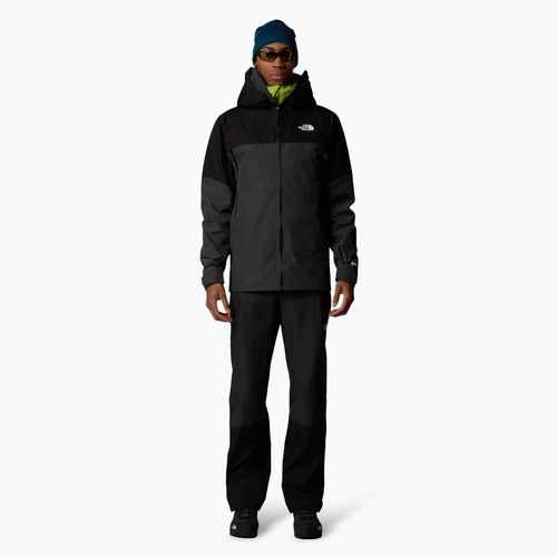 Men's rain jacket The North Face Jazzi 3L Gtx anthracite grey / black