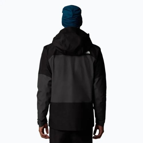 Men's rain jacket The North Face Jazzi 3L Gtx anthracite grey / black