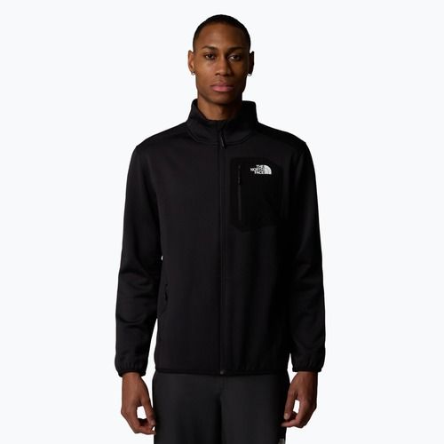 Men's sweatshirt The North Face Crest FZ black