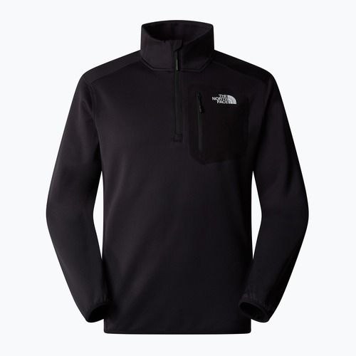 Men's sweatshirt The North Face Crest 1/4 Zip black