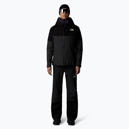Women's rain jacket The North Face Jazzi 3L Gtx anthracite grey / black
