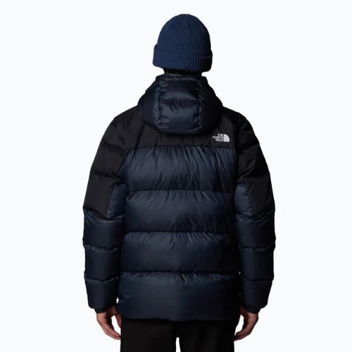 Men's down jacket The North Face Diablo Down 2.0 Hoodie shady blue/black heathe