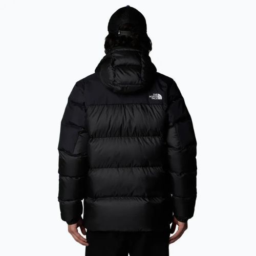 Men's down jacket The North Face Diablo Down 2.0 Hoodie black heather/blk