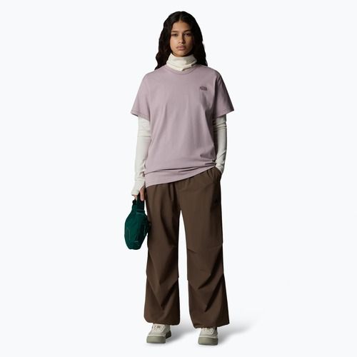 The North Face Natural Dye women's t-shirt purple chalk natural dye
