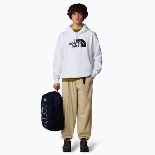 Men's The North Face Drew Peak Pullover Hoodie white/black