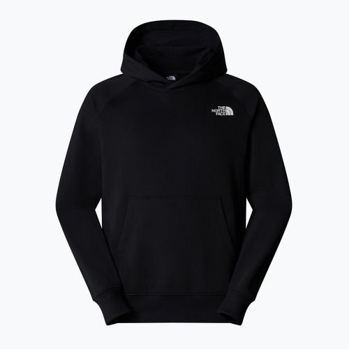 Men's The North Face Raglan Box Nse Hoodie black/ white
