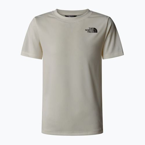 The North Face Reaxion white dune children's t-shirt