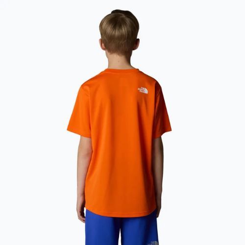 The North Face Reaxion orange children's t-shirt