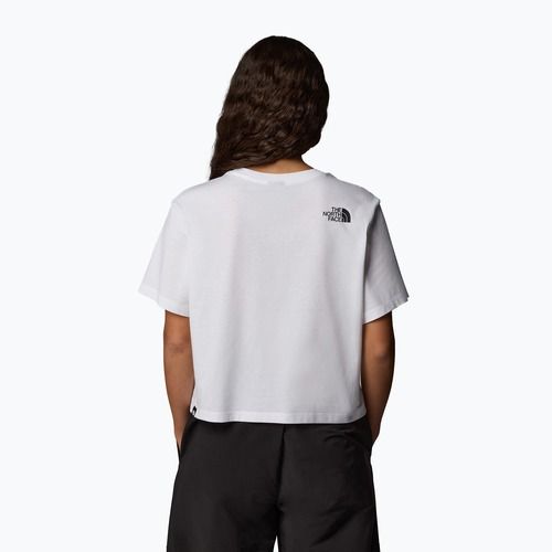 Women's T-shirt The North Face Easy Relaxed Cropped white