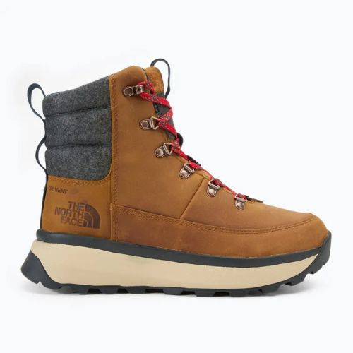 Men's snow boots The North Face Bergen Leather WP timber tan/red