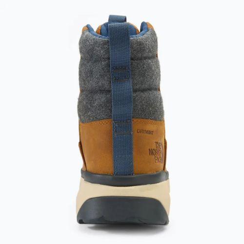 Men's snow boots The North Face Bergen Leather WP timber tan/red