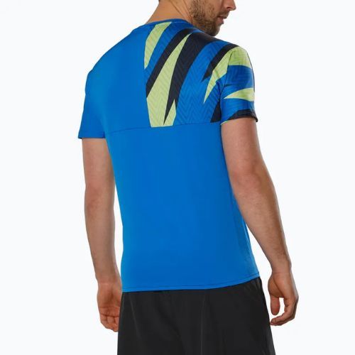 Men's tennis shirt Mizuno Shadow Tee super sonic