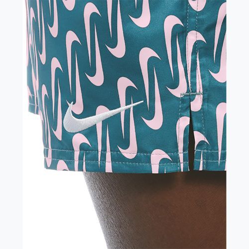 Men's Nike Swoosh Link 5" Volley dusty cactus swim shorts