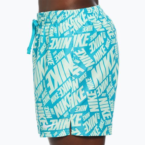Men's Nike Tossed 5" Volley swim shorts vapor green