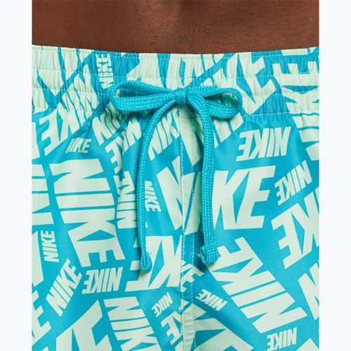 Men's Nike Tossed 5" Volley swim shorts vapor green