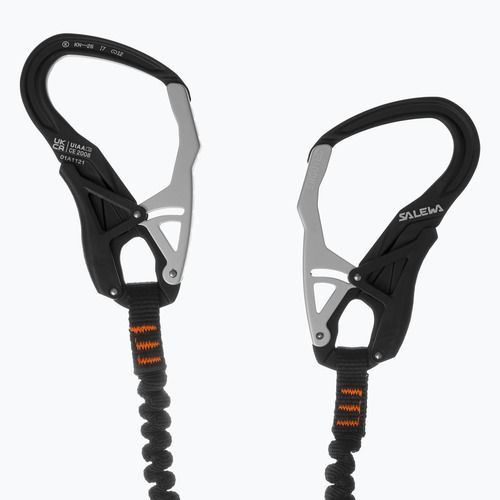 Salewa Set Via Ferrata Ergo Tex lunge black/orange
