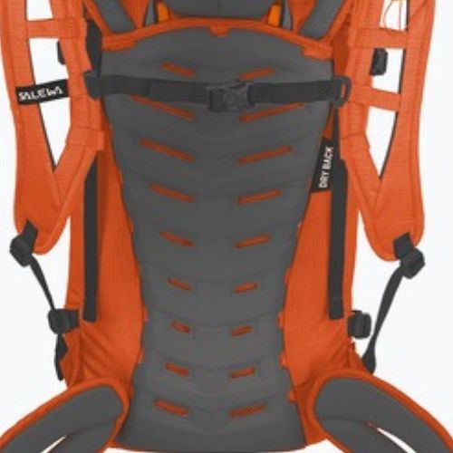 Salewa Ortles Guide 45 l red orange climbing backpack