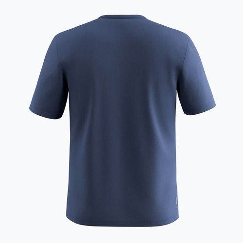 Men's Salewa Solidlogo Dry dark denim T-shirt