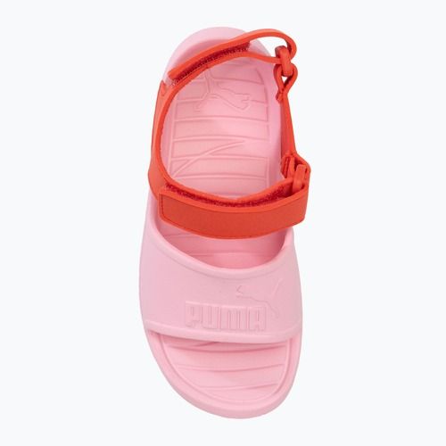 PUMA Divecat v2 Injex PS children's sandals pink lilac/active red