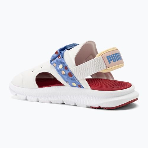PUMA Evolve Summer Camp AC PS children's sandals warm white/blue skies/chamomile