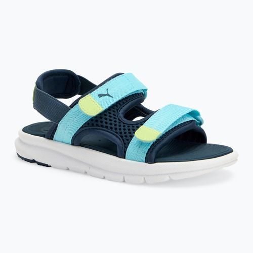 PUMA Evolve PS dark night/hero blue/lily pad children's sandals