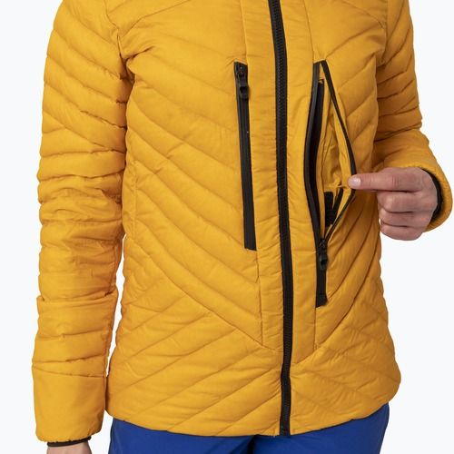 Salewa women's down jacket Ortles Hyb Rds Dwn gold