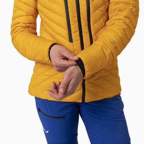 Salewa women's down jacket Ortles Hyb Rds Dwn gold