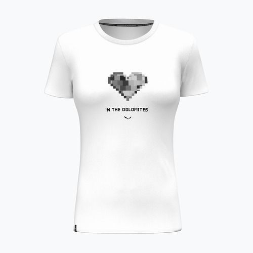 Salewa Pure Heart Dry women's T-shirt white