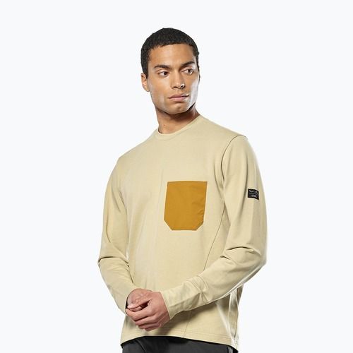 Men's Salewa Fanes Dry Pullover quicksand trekking sweatshirt