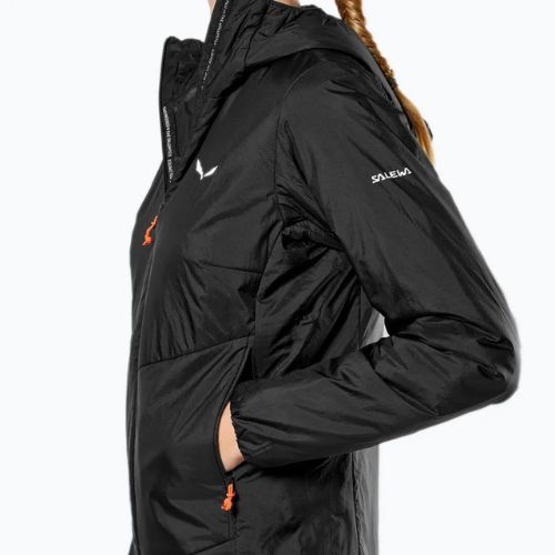 Womenʼs insulated jacket Salewa Puez Catinaccio 2 TWR HD black out