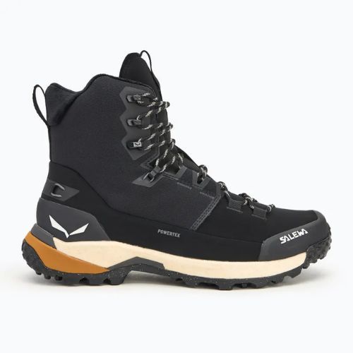 Salewa men's trekking boots Puez Winter Mid Ptx black / black