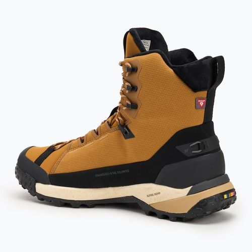 Salewa men's trekking boots Puez Winter Mid Ptx golden brown / black