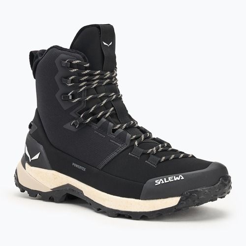 Salewa women's trekking boots Puez Winter Mid Ptx black / black