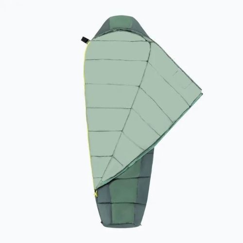 Sleeping bag KADVA Faran R right green